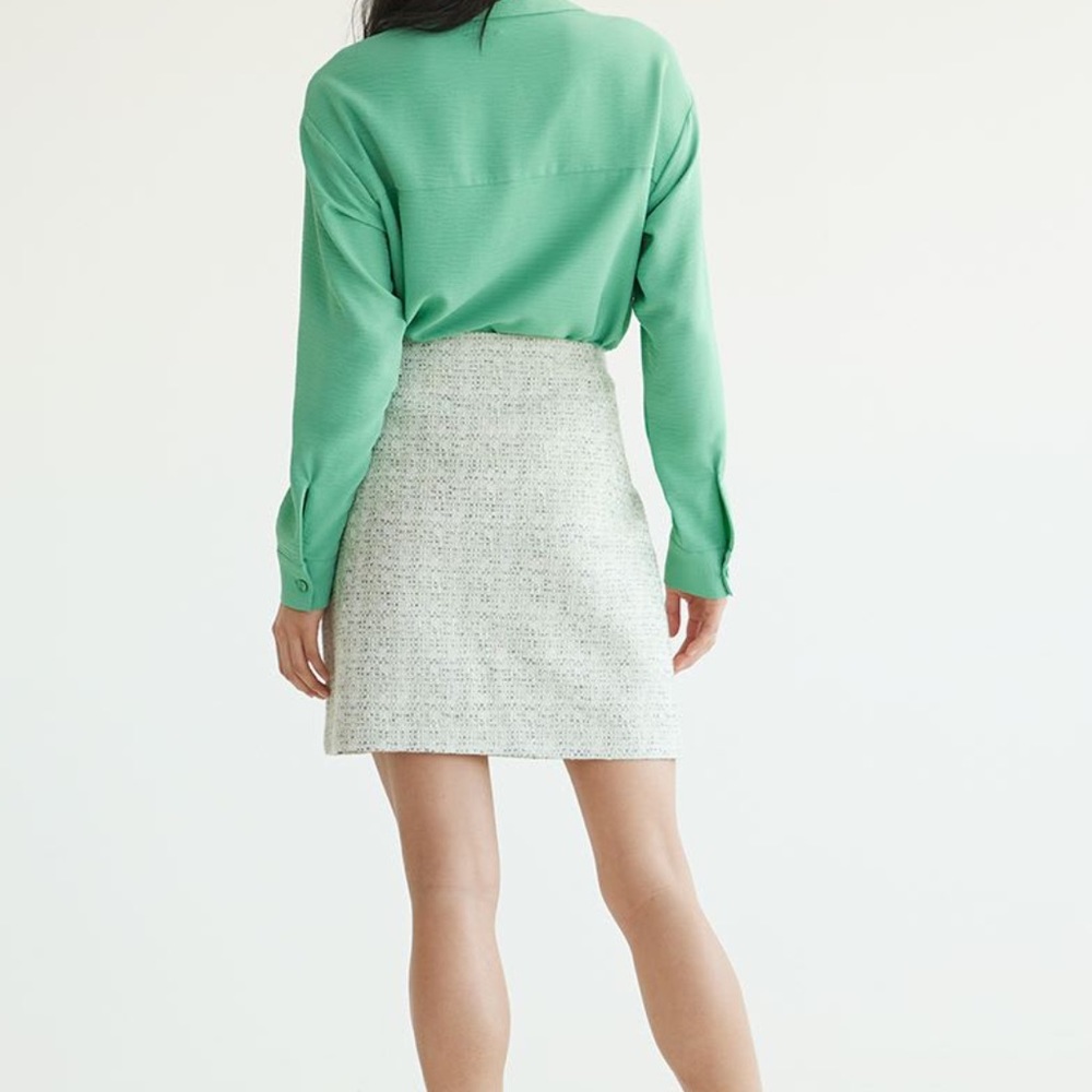 Tweed Mini Skirt - Picture 3 of 5